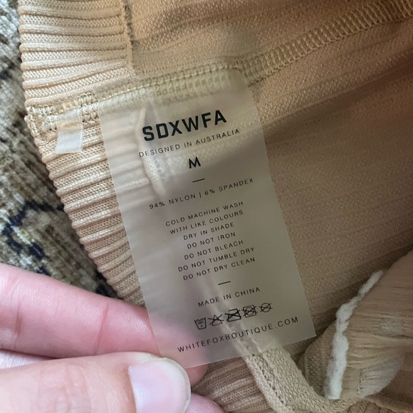 Sarah’s Day Tan Bike Shorts - Picture 4 of 5